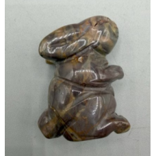 Rabbit (Hands Up) 1.5 Inch Figurine - Andalusite