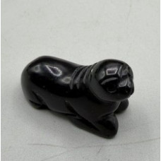 Seal 1.5 Inch Figurine - Black Obsidian Seal 1.5 Inch Figurine - Black Obsidian