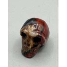 Skull 1.5 Inch Figurine - Rainbow Jasper Skull 1.5 Inch Figurine - Rainbow Jasper