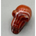 Skull 1.5 Inch Figurine - Carnelian Agate