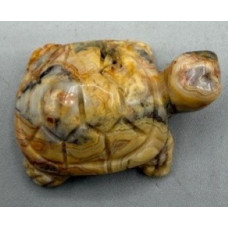Turtle 1.5 Inch Figurine - Crazy Lace Turtle 1.5 Inch Figurine - Crazy Lace