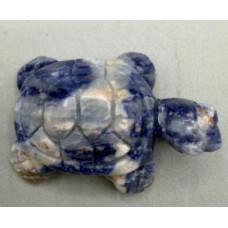 Turtle 1.5 Inch Figurine - Sodalite