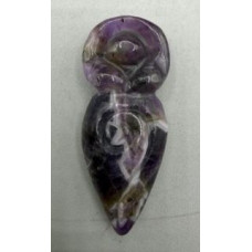 Dancing Woman 1.5 Inch Figurine - Amethyst Dancing Woman 1.5 Inch Figurine - Amethyst