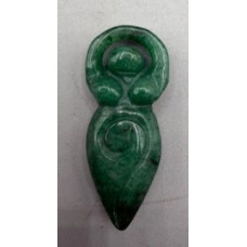 Dancing Woman 1.5 Inch Figurine - Aventurine Dancing Woman 1.5 Inch Figurine - Aventurine