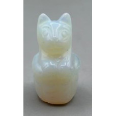 Cat in Cup 1.5 Inch Figurine - Opalite Cat in Cup 1.5 Inch Figurine - Opalite