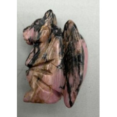 Gargoyle 1.5 Inch Figurine - Rhodonite Gargoyle 1.5 Inch Figurine - Rhodonite