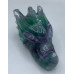 Extra Large Carving - Dragon Head (About 2 x 3 x 2 inch H) - Rainbow Fluorite Extra Large Carving - Dragon Head (About 2 x 3 x 2 inch H) - Rainbow Fluorite