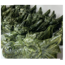 Extra Large Carving - Dragon Head (About 3 x 6 x 2.5 inch H) - Serpentine