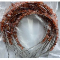 Hair Bands - 10 pcs pack - Carnelian Agate