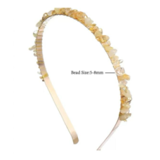 Hair Bands - 10 pcs pack - Citrine