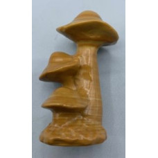 Mushroom (About 2.5 inch H) - Songhua Stone (A variety of Argillite) Mushroom (About 2.5 inch H) - Songhua Stone (A variety of Argillite)
