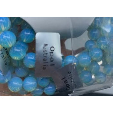 3 - 4 mm Gemstone Round Bead Bracelet - Opal - 10 pcs Pack