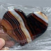 Large Gemstone Heart - Yellow Banded Agate (2 x 3 inch)