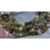 3 - 4 mm Gemstone Round Bead Bracelet - Green Garnet - 10 pcs Pack 3 - 4 mm Gemstone Round Bead Bracelet - Green Garnet - 10 pcs Pack