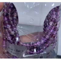 3 - 4 mm Gemstone Round Bead Bracelet - Melody (Super 7) - 10 pcs Pack