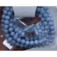 3 - 4 mm Gemstone Round Bead Bracelet - Blue Angelite - 10 pcs Pack 3 - 4 mm Gemstone Round Bead Bracelet - Blue Angelite - 10 pcs Pack