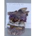Extra Large Carving - Dragon (Amethyst-Agate) - About 4.25 x 2.25 x 4.5 inches H