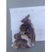 Extra Large Carving - Dragon (Amethyst-Agate) - About 3.5 x 2.25 x 6 inches H