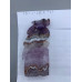 Extra Large Carving - Dragon (Amethyst-Agate) - About 2.75 x 2 x 5.75 inches H