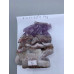 Extra Large Carving - Dragon (Amethyst-Agate) - About 4 x 1.5 x 4.75 inches H