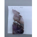 Extra Large Carving - Dragon (Amethyst-Agate) - About 2.75 x 1.75 x 5.5 inches H