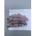 Extra Large Carving - Dragon (Amethyst-Agate) - About 5.25 x 1.5 x 3 inches H