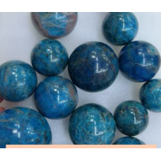 Gemstone Sphere - Apatite Blue (about 2 inches)
