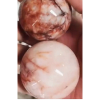 Gemstone Sphere - Hematoid Red (About 2.25 inch)