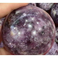 Gemstone Sphere - Lepidolite (About 2.5 inch)