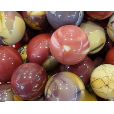 Gemstone Sphere - Mookaite - (About 3 inches)