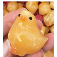Bird - About 1.25 inch Figurine - Yellow Calcite Bird - About 1.25 inch Figurine - Yellow Calcite