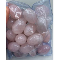 Egg - (30x8 mm) - 24 pcs pack - Rose Quartz only