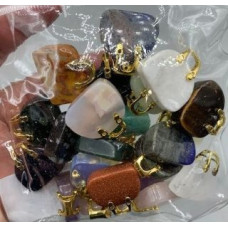 Little Purse (30 x 9 mm) - 24 pcs mix stones pack