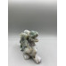 Extra Large Carving - Dragon (Moss Agate - Quartz) - About 6.5 x 2 x 4 inches H