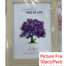 Picture Frame - 10 pcs Pack - Gemstone Tree with Amethyst Chips Picture Frame - 10 pcs Pack - Gemstone Tree with Amethyst Chips