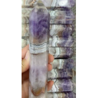 Gemstone Points XL - Amethyst-Agate (About 7.75 inches) Gemstone Points XL - Amethyst-Agate (About 7.75 inches)