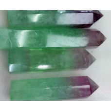 Gemstone Points XL - Fluorite Watermelon (about 8.5 inches)
