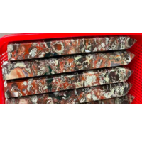 Gemstone Points XL - Money Agate (About 14.25 inches) Gemstone Points XL - Money Agate (About 14.25 inches)