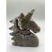 Extra Large Carving - Unicorn (4 x 1 x 5.75 H inches) - Volcano Agate