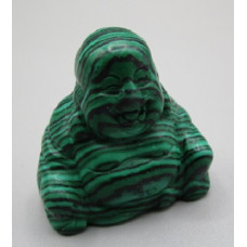 Buddha Classic 1.5 Inch Figurine - Malachite Synthetic