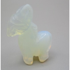 Donkey 1 Inch Figurine - Opalite