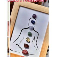 Picture Frame - Human / Chakras - 5 x 7 inches - 10 pcs pack