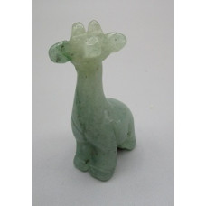 Giraffe Standing 1.5 Inch Figurine - Aventurine