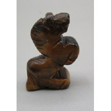 Horse Standing 1 Inch Figurine - Tiger Eye