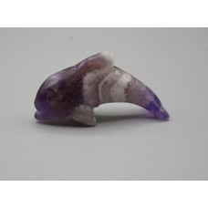 Whale (Orca) 1.5 Inch Figurine  - Amethyst