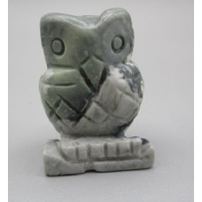 Owl 1.5 Inch Figurine - Picasso Stone