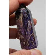 Gemstone Points Pack - Charoite - 2 pcs Packs (about 1.2 inch)