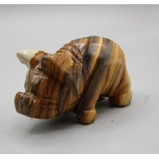 Pig Classic 2.25 Inch Figurine - Picture Jasper