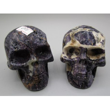 Extra Large Carving - Skull ( about 3 inches in Height) - Fluorite