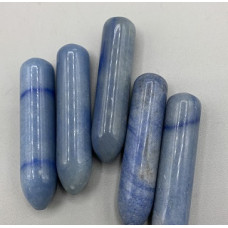 Massage Wand Small 14x60mm - 5 pcs pack - Blue Aventurine